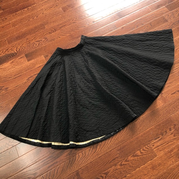 Vintage Dresses & Skirts - 1950s Quilted Circle Skirt